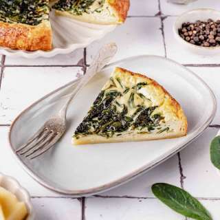 Spinach-Cheese Quiche