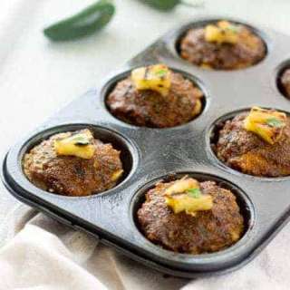 Mini Meatloaf Recipe With Pineapple BBQ Sauce