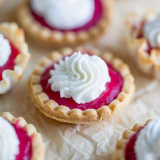 Cranberry Shortbread Tarts