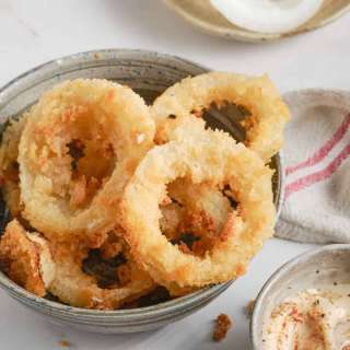 Air-Fryer Onion Rings