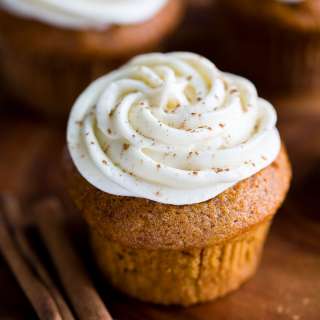 Small Batch Pumpkin Cupcakes
