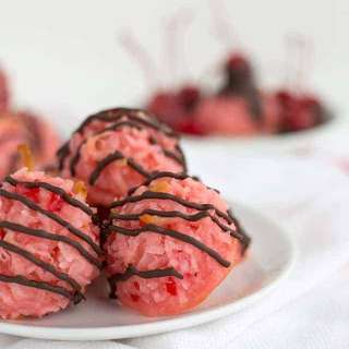 Cherry Coconut Macaroons