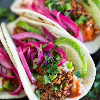 Cauliflower Walnut Tacos