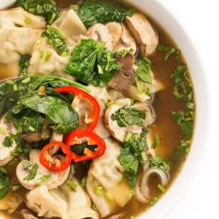 Easy 5 Minute Wonton Soup