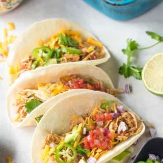 Slow Cooker Chicken Tacos