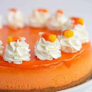 Candy Corn Cheesecake
