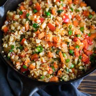 Vegan Cauliflower Fried Rice