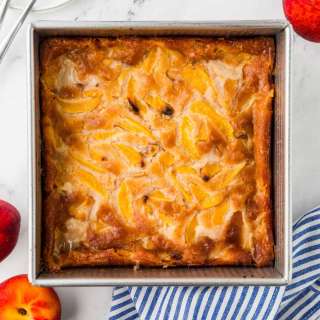 Peach Cobbler with Bisquick