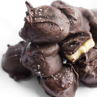 Frozen Chocolate Covered Banana Bites