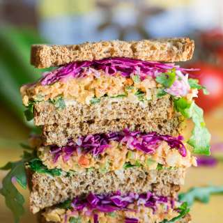 Buffalo Chickpea Sandwich
