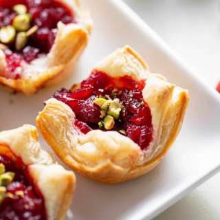 Cranberry Brie Bites