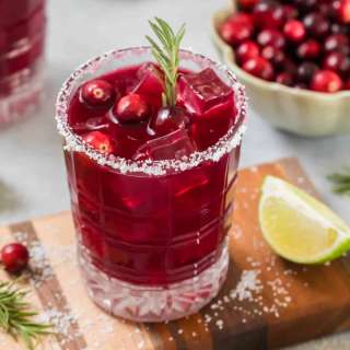 Sparkling Cranberry Mocktail