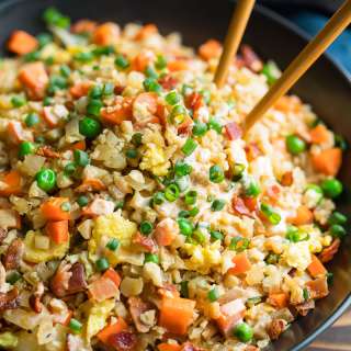 Breakfast Cauliflower Fried Rice