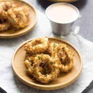 Baked Coconut Crusted Calamari
