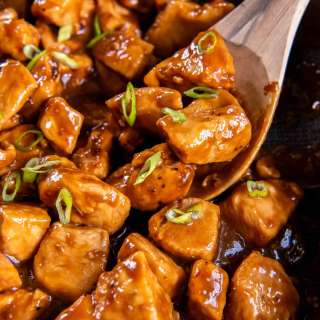 Easy Honey Bourbon Chicken