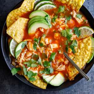 Spicy Chicken Tortilla Soup