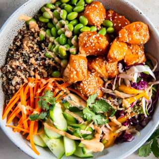 Salmon Quinoa Bowl