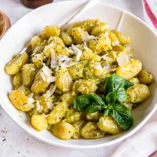 Creamy Pesto Gnocchi (Skillet, 20 minutes)