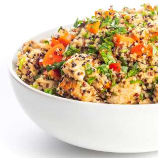Lebanese Quinoa Chicken Salad
