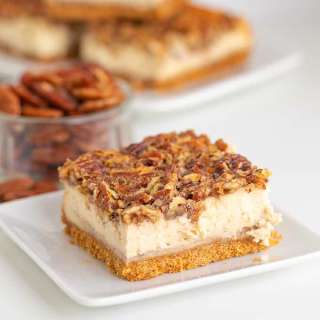 Pecan Pie Cheesecake Bars