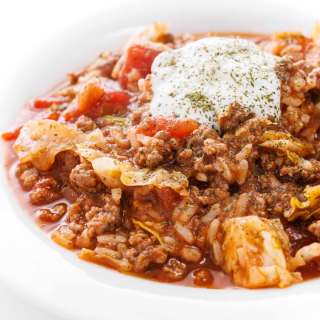 Lazy Day Lebanese Stuffed Cabbage