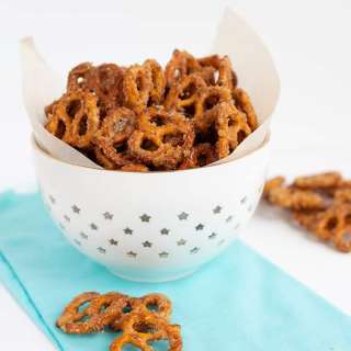Candied Pretzels