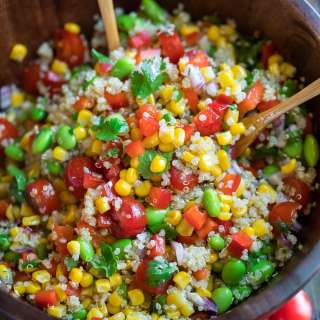 Edamame Quinoa Salad