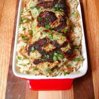 Grilled Turkey Kafta Patties