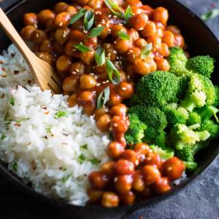 Sweet and Sour Chickpeas