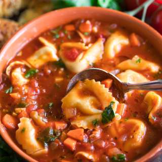 Easy Tortellini Soup