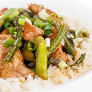 Pork and Asparagus Stir Fry