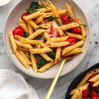 Spinach-Tomato Pasta