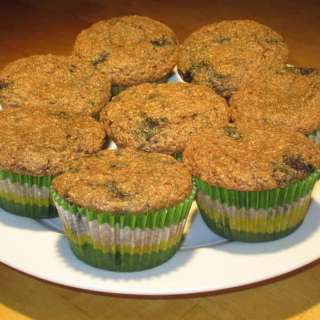 Moist Blueberry Bran Muffins