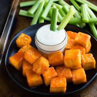 Buffalo Tofu Bites