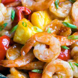 BBQ Pineapple Shrimp