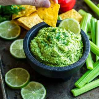 Cilantro Lime Edamame Dip