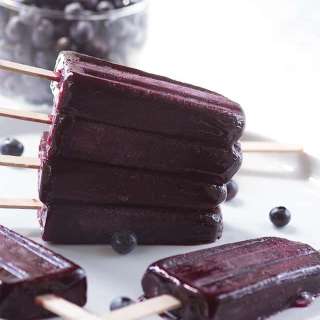 Blueberry Ice Pops