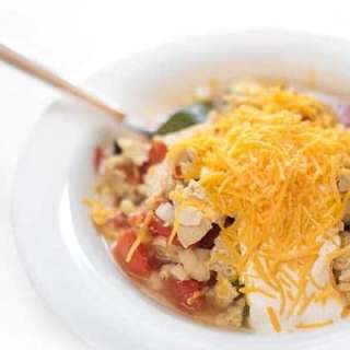 Slow Cooker Chicken Enchilada Soup