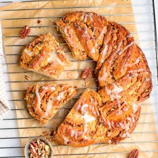 Maple Pecan Wreath Bread