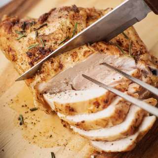 Baked Bone-In Chicken Breast