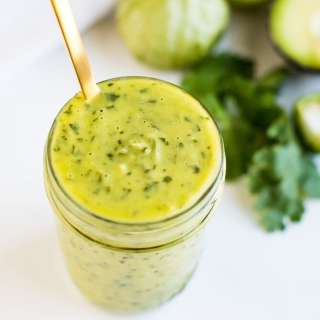 Tomatillo Avocado Dressing