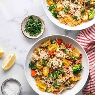 Spaghetti Squash Primavera