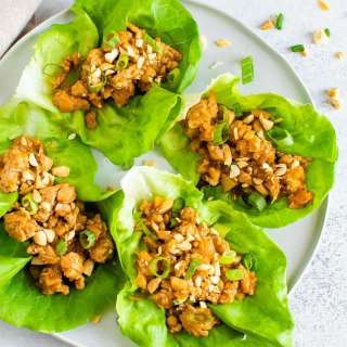 Asian Chicken Lettuce Wraps