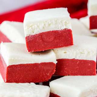 Red Velvet Fudge