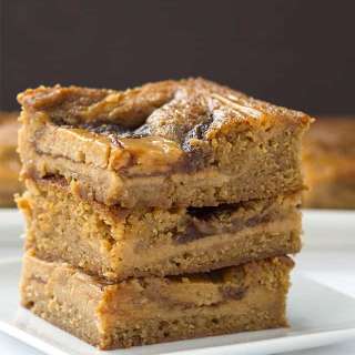 Apple Butter Cheesecake Blondies