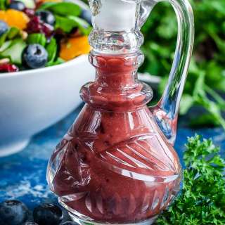 Balsamic Blueberry Salad Dressing