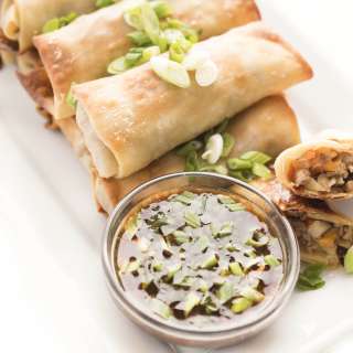 Crispy Oven Baked Egg Rolls
