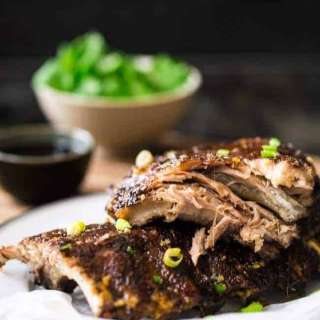 Oven-Baked Ribs With Honey-Garlic Glaze
