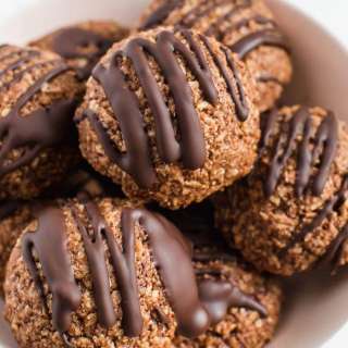Chocolate Coconut Macaroons