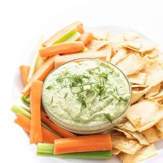 White Bean Dip with Feta and Herbs